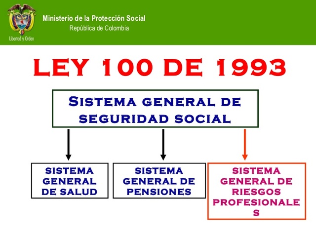 LEY 100  DE 1993