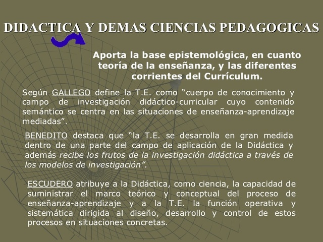 - La Teoría de la Comunicación.