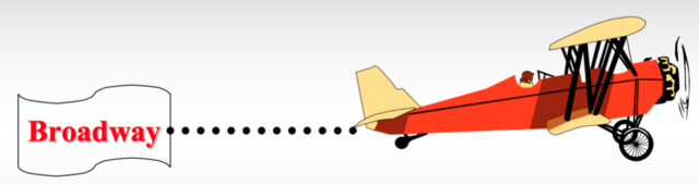 Publicidad en avionetas