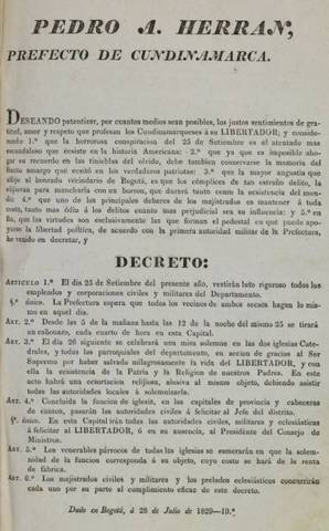 Conspiración septembrina.