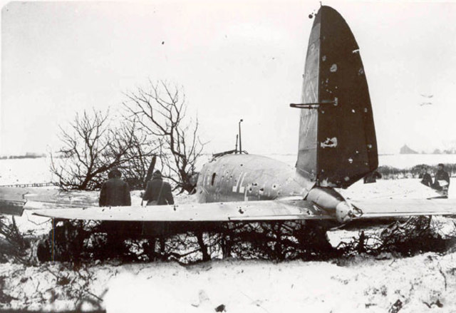 The first enemy aircraft to crash in England is a Heinkel He 111 aircraft shot down near Whitby, North Yorkshire