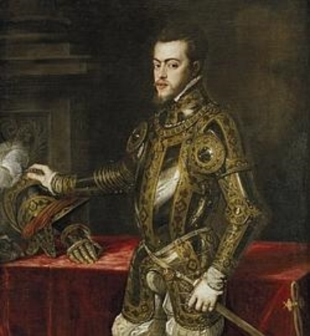 Monarkia hispanikaoren inperio handia osatu zuen.