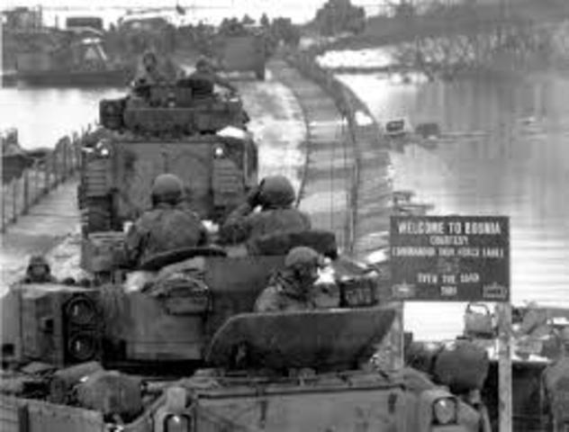 Peace Keeping in Bosnia 1995