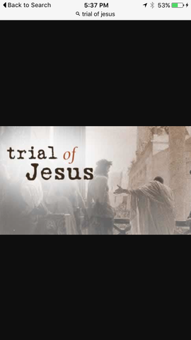 Jesus trial