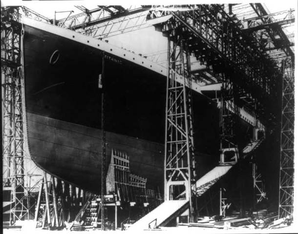 The Titanic was built