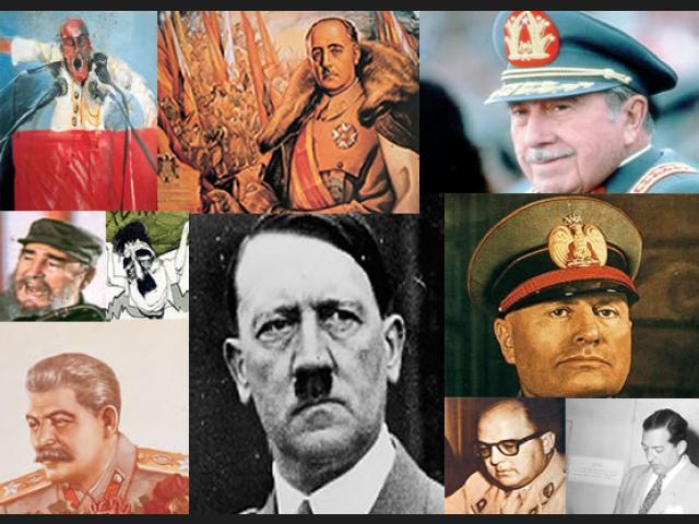 Dictadors- poders absoluts i la població es converteix en titelles