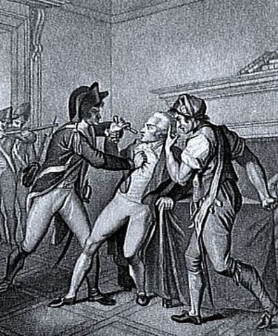 L'arrêt de Robespierre