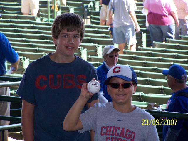 1st Cubs Game