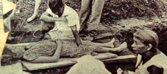 El Huracán Fifi pasa por el país y deja 200 muertos.