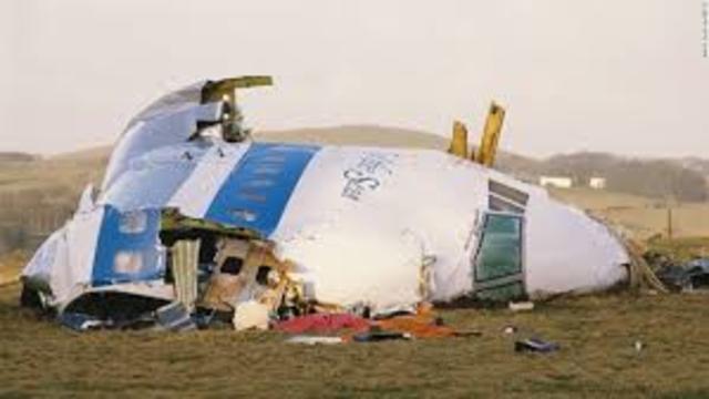 flight 103 exploded over Lockerbie
