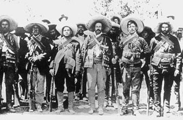 comienzo de La Revolucion Mexicana