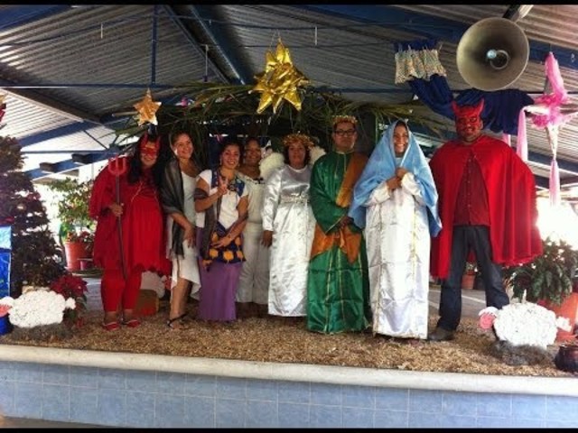 I participated in a theater play