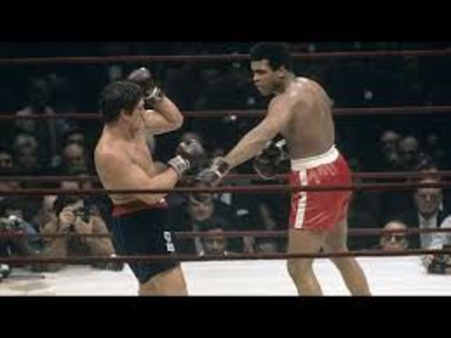 Pelea contra Ringo Bonavena