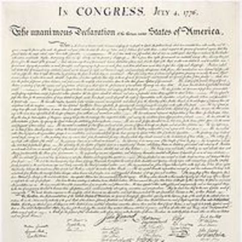 The Writing of the Declaration of Independence