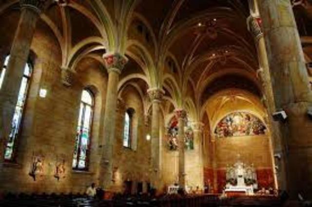 Interior of Church Renovated