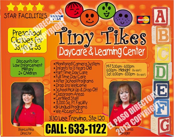 Began Working At Tiny Tikes Daycare