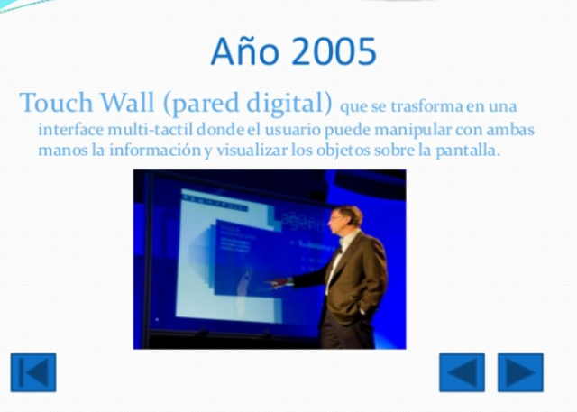 Touch Wall (Pared digital)