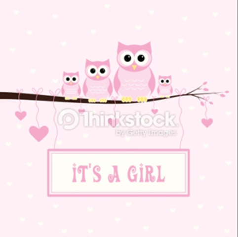 My First Baby Girl (Mia)