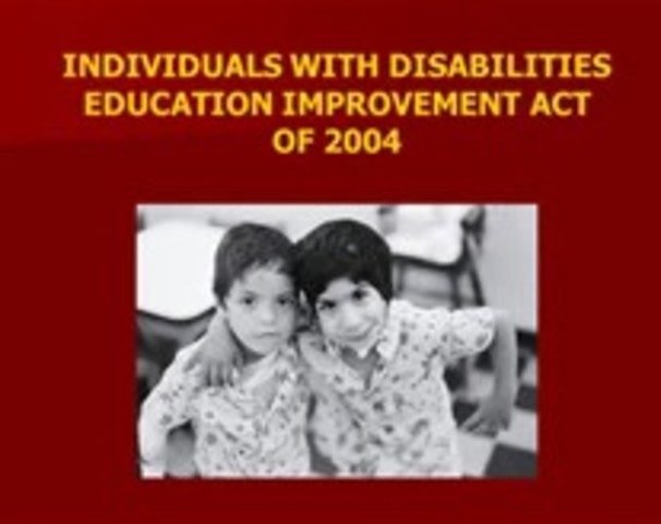Individuals with Disabilities Education Improvement Act