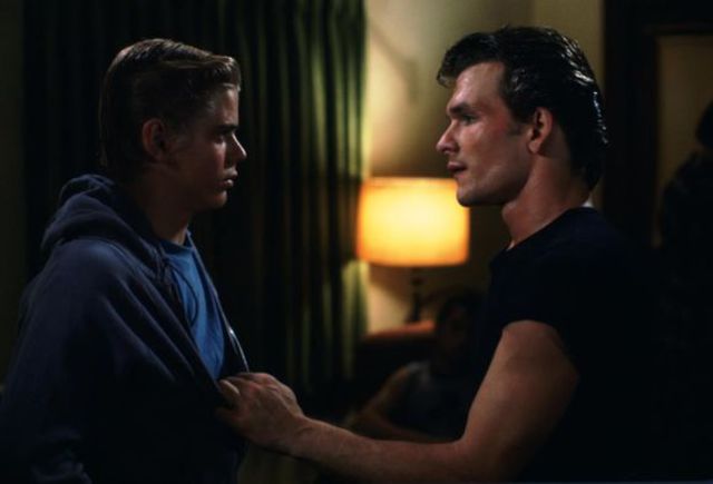 Darry slapped Pony and then Pony ran out with Johnny.