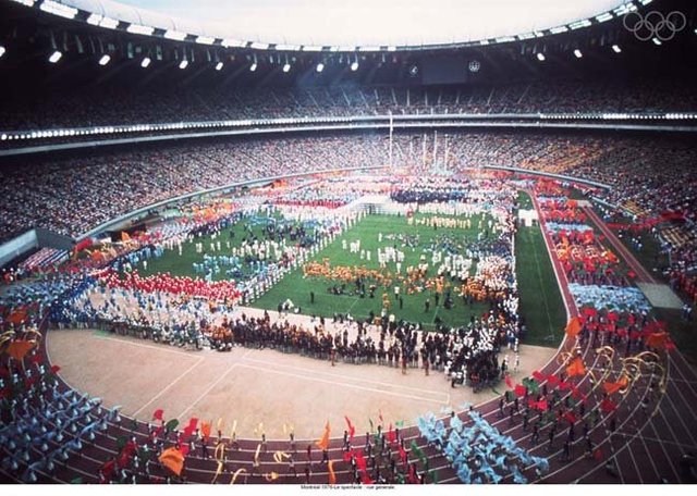1976 Olympics hosted by Montreal,Canada
