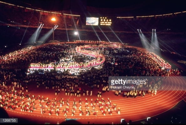 1988 Olympics hosted by Seoul,South Korea