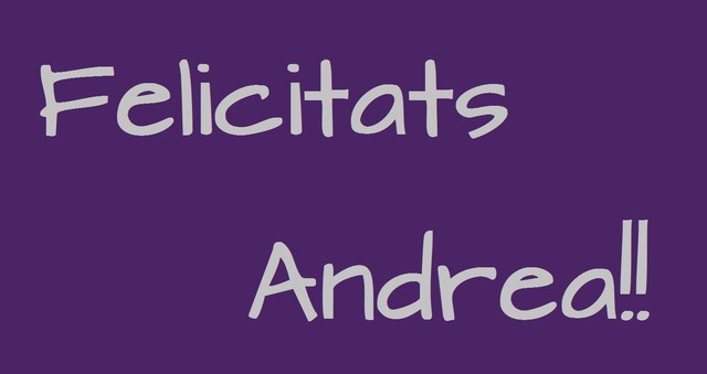 Aniversari Andrea Malagon Jumbert