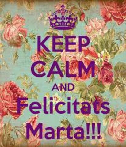 Aniversari Marta Aixalà