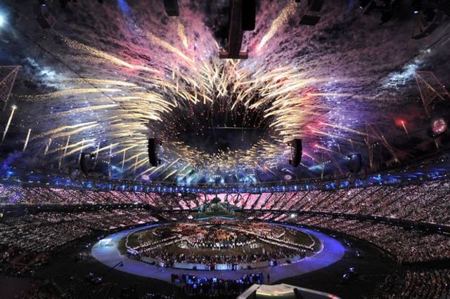 2012 Olympics hosted by London,United Kingdom