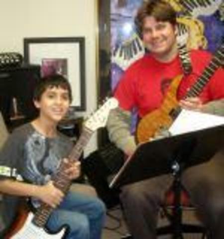 I started playing the guitar