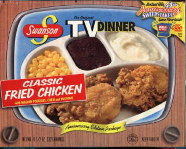 Swanson introduces TV dinners