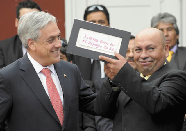 Conferencia en Cipolletti minero rescatado