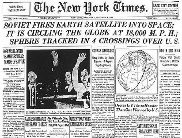 #3 Space Race/ Sputnik