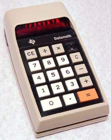 The first portable calculator