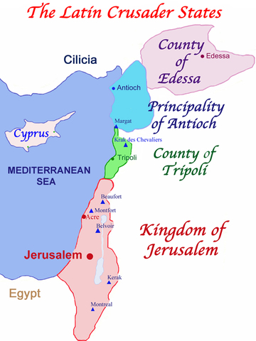 Crusader states were established