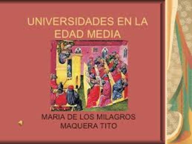 UNIVERSIDADES EDAD MEDIA