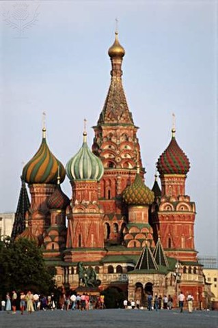 "Saint Basil’s Cathedral." (Moscow, Russia).