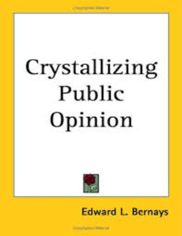 Primer libro sobre: Crystallizing Public Opinion