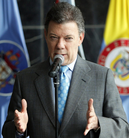 Posesion del presidente Juan Manuel Santos