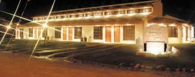 Llegamos al hotel para la cena