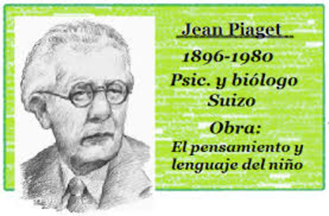 Nacimiento Jean Piaget