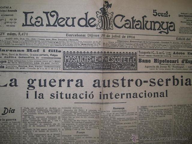 La Veu de Catalunya és destruïda