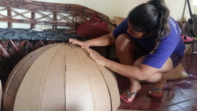 estructura de la base de la estufa