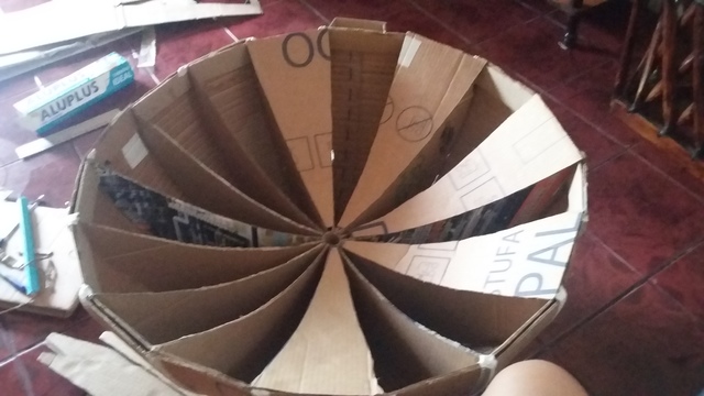 construcción de la parte superior