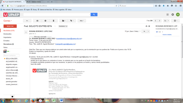 Búsqueda de entrevistas