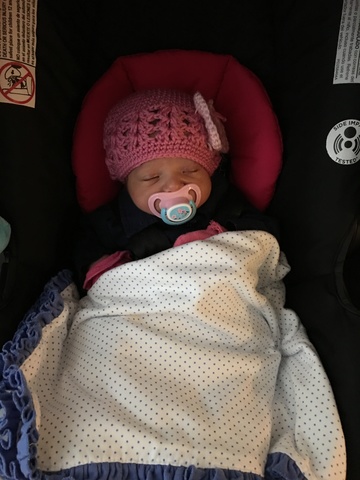 Abby's first Doctor's Appointment.