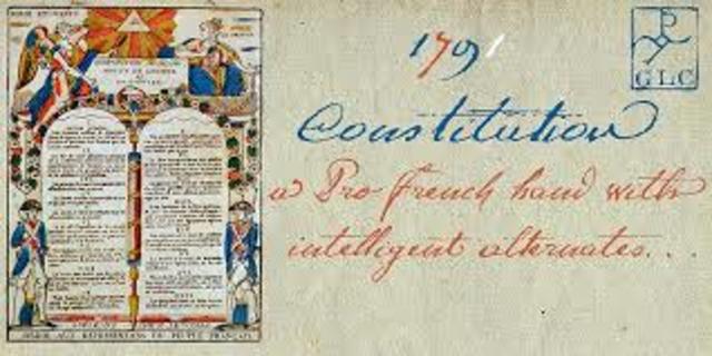 La Constitution de 1791
