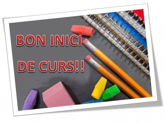 Inici de curs