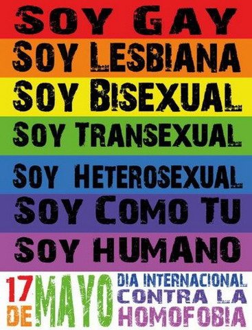 Dia internacional contra la Homofóbia