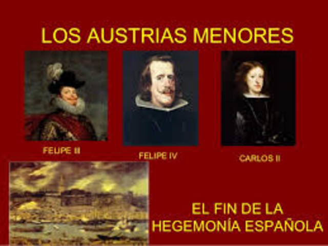 Austrias menores (Felipe lll, Felipe lV y Carlos ll.